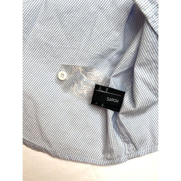 Buffalo David Bitton Saron Western‎ Blue Check Button Up Shirt sz XXL NWT - Picture 9 of 14